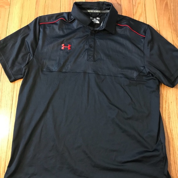 under armour heat gear polo shirt
